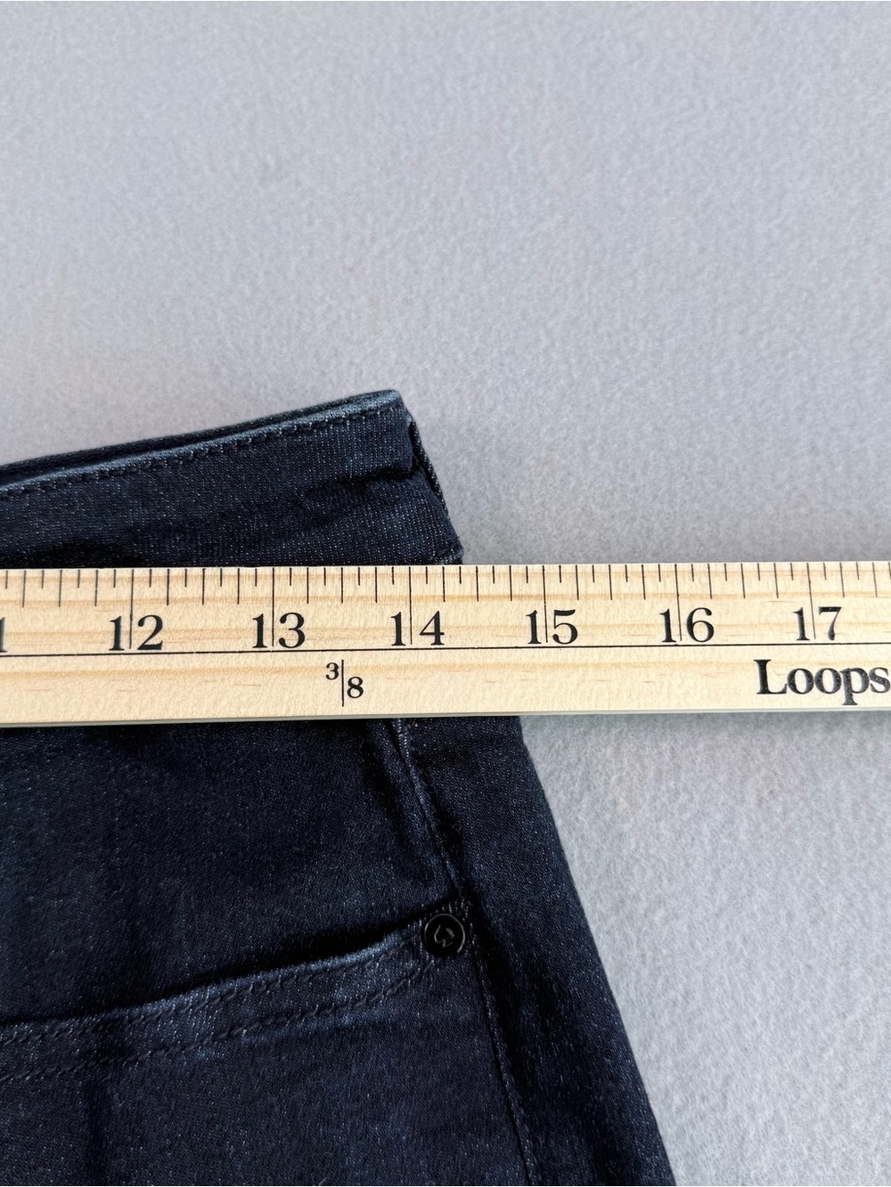 Kate Spade Dark Indigo Straight Leg Jeans - Picture 2 of 6